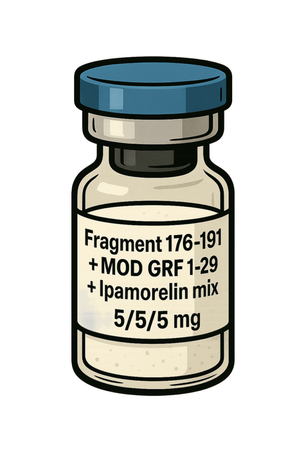 Fragment 176-191 + MOD GRF 1-29 + Ipamorelin mix 5/5/5 mg